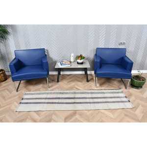 พรมวินเทจสไตล์ตุรกี ขนาด 1.9x6.5 ฟุต (59x198 ซม.) พรมคิลิมสีขาวล้วน - Product Image 1