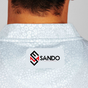 Premium hombres 100% poliéster Golf para Polo patrón sólido diseño de camuflaje fresco camisa de entrenamiento de punto para Fitness - Product Image 3