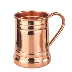 Premium 16 oz jarra de cobre martillado hecho a mano tazas de metal seguras para alimentos para Moscú mulas herramientas de barra personalizadas - Product Image 6