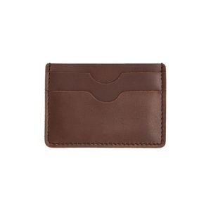 Porte-cartes en cuir véritable Index, portefeuille fin minimaliste, étui pour cartes de crédit, organiseur de poche pour homme - Product Image 4