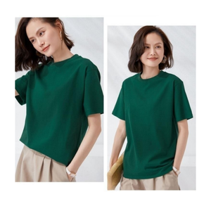 T-shirts pour hommes en matière personnalisée, neufs, manches courtes, couleur unie, respirants, col rond, coupe classique - Product Image 2