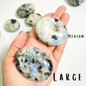 Pierre de lave-lune arc-en-ciel, pierre de palmier, vente en gros - Product Image 5