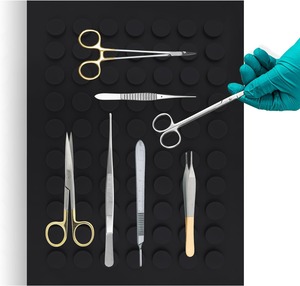 เสื่อ/แผ่นเครื่องมือแม่เหล็กผ่าตัดสําหรับเครื่องมือผ่าตัด ถาดเครื่องมือแบบยืดหยุ่นและกันลื่น เสื่อแม่เหล็ก - Product Image 6