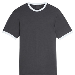 Sonnerie t-shirt hommes pour Gym travail léger évacuation de l'humidité hommes doux t-shirt col rond à manches courtes doux sonnerie t-shirt - Product Image 1