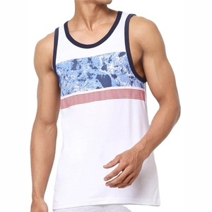 Latest Wholesale Custom High Quality Tank Top Sleeveless Breathable Men Tank Top - Product Image 1