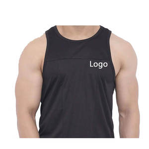 Camiseta Deportiva Informal de Punto Transpirable de Talla Grande, Camiseta sin Mangas de Alta Calidad para Hombre, Nuevo Estilo, Camiseta Personalizada para Hombre - Product Image 5