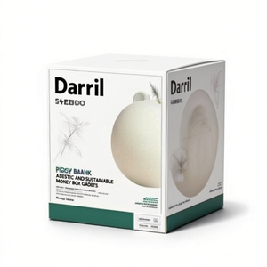 Salvadanaio Ecologico in Bambù Darfil, Contenitore per Denaro Estetico e Sostenibile - Product Image 2