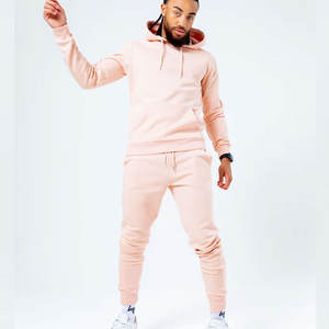 100% coton hiver lettre imprimer à manches longues sweats à capuche et joggers 2 pièces ensemble survêtement - Product Image 1