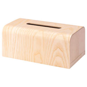 กล่องทิชชู่ไม้ที่ยังไม่เสร็จคลาสสิกสำหรับโรงแรมและร้านอาหารสำหรับการใช้โต๊ะเสื่อและแผ่นรองประเภทผลิตภัณฑ์ - Product Image 1