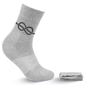 Fournisseur en gros de chaussettes de haute qualité en coton pour hommes chaussettes de sport de couleur unie en couleurs personnalisées avec chaussettes de marque privée - Product Image 1