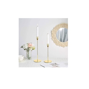 Bougeoir en acier inoxydable Offre Spéciale finition Design décoratif anniversaire bougeoir fait à la main intérieur jardin décor - Product Image 3