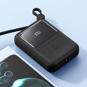 HOME HPK-046 portable Digitalome Powerbank 12000mah Charge rapide élevée Type-C Câble LED Affichage numérique 25W Téléphone haute capacité - Product Image 6