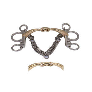 Bocados para Caballos de Acero Inoxidable Ligeros y Cómodos - Accesorios de Entrenamiento con Equilibrio Preciso y Logotipo Personalizado para Montar a Caballo Diariamente - Product Image 2