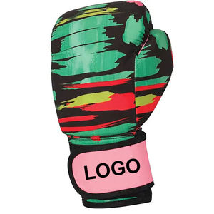 Gants d'entraînement de kick-boxe en plein air pour adultes en gros OEM en cuir matériel pour l'entraînement et le combat - Product Image 2