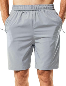 กางเกงขาสั้นผู้ชายผ้าคอตตอนซักหินเป็นกรดแบบผูกเชือกสไตล์วินเทจขนาดใหญ่พิเศษผ้าปักลายแบบดู100% - Product Image 1