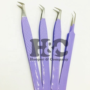 Pinzas para Pestañas Postizas Nuevas, Pinzas para Extensión de Pestañas de Marca Privada con Logotipo, Pinzas para Pestañas de Acero Inoxidable, Empaque de Primera Calidad - Product Image 6