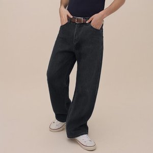 กางเกงยีนส์สีเทาดำสำหรับผู้ชายสีดำฤดูใบไม้ร่วงสีดำสีน้ำเงินเข้มกางเกงยีนส์ผู้ชายกางเกงยืดผ้าฝ้าย Caaual แบบคลาสสิกขนาด40 42 44 - Product Image 4