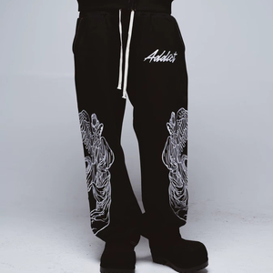 2026 Top Trending High Quality Customized Double Layered <b>Camouflage</b> Waist Double Waist Track DTG Printing Sweatpants for Women - Product Image 1