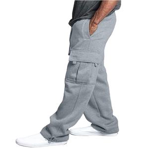 กางเกงวอร์มผ้าฟลีซน้ำหนักเบา แฟชั่นกีฬา ทรงหลวม มีกระเป๋า จ็อกเกอร์ ไซส์ใหญ่ สำหรับฤดูหนาว แต่งลูกไม้ ผ้าฝ้าย 100% รุ่นปี 2026 - Product Image 5