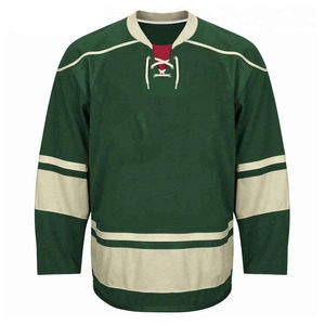 Ensemble de maillots de hockey sur glace pour adultes, de haute qualité, personnalisable, respirant, OEM, vente en gros, design durable, vêtements de joueur - Product Image 1