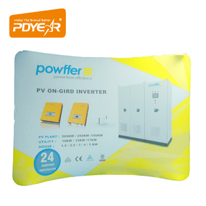 Tùy chỉnh thiết kế đường cong căng thẳng vải hiển thị Backdrop triển lãm thương mại biểu ngữ đứng cá nhân - Product Image 4