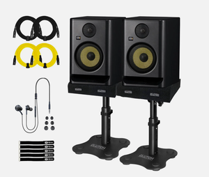 Monitores de Estudio Autoamplificados KRK Rokitt RP5 de 5 Pulgadas, Generación 5, para DIY, Industrial, ODM, OEM, Plástico, XLR, Soportes de Escritorio, Personalizables - Product Image 1