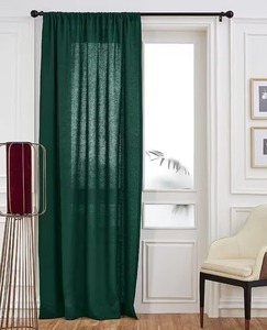 Solid Color Cotton Window <b>Curtains</b> Handmade Sheer <b>Curtains</b> <b>for</b> Home and Hotel Wholesale Lot <b>for</b> <b>Living</b> <b>Room</b> and Bedroom Use - Product Image 4