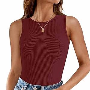 Wholesale Sportswear Good Feedback Soft <b>Material</b> Smooth Touch Breathable Yoga Tank Top for Woman made by Dressports - Product Image 1