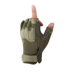 Guantes deportivos sin dedos personalizados para hombre, protección de palma para mujer, guantes deportivos para levantamiento de pesas, gimnasio, entrenamiento, ciclismo, carreras - Product Image 5