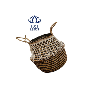 Blue Lotus Farm's Seagrass Laundry and Plant Pot <b>Storage</b> Baskets: An Inexpensive and Stylish Choice 2024 - Product Image 1