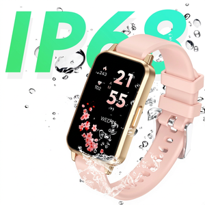 Pulsera inteligente Sower con pantalla táctil IPS de 1,47 pulgadas, monitor de frecuencia cardíaca y oxígeno en sangre, podómetro, reloj despertador para Android, deportivo, unisex, W - Product Image 4