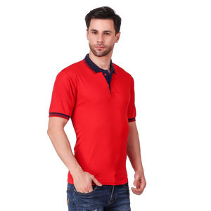 Nouveau de haute qualité 2024 Logo personnalisé hommes Streetwear séchage rapide léger grande taille manches courtes multicolore col polo T-Shirts - Product Image 3