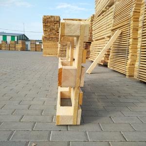 Vente en gros de palettes en bois Euro à bas prix Entrée industrielle double face à 4 voies en bois de pin - Product Image 1