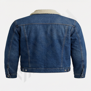 Chaqueta Vaquera de Algodón 100% de la Mejor Calidad para Hombre, Gran Venta, Estilo Moderno, Unisex, Ropa de Calle Duradera, Prenda Exterior - Product Image 2