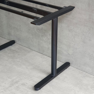 Table de style industriel HCTO002 120x60cm, système TIO, pieds en fer, assemblage système TIO, revêtement en poudre - Product Image 5