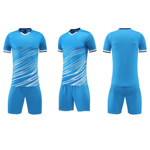 Ensemble de vêtements de football à séchage rapide avec logo personnalisé uniforme pour hommes grande taille avec impression personnalisée - Product Image 2