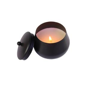 Bougie parfumée de luxe en vrac, pot décoratif de qualité supérieure fait à la main avec couvercle, fabricant grossiste couleur cuivre - Product Image 4