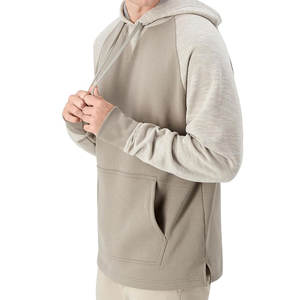 Venta al por mayor de fábrica, nuevo estilo, diseñador para hombre, 100% algodón, ropa de calle, Sudadera con capucha, teñido liso para invierno - Product Image 3