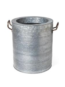 Macetas de metal vintage de alta calidad para jardín interior y exterior con tarifa mayorista de India - Product Image 1