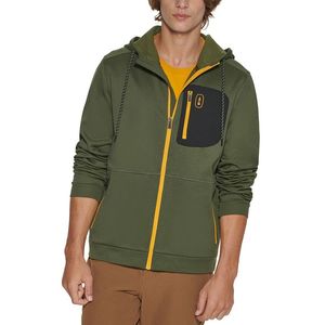 เสื้อแจ็คเก็ตมีฮู้ดแบบซิปเต็มตัวสำหรับผู้ชาย รุ่น Highline Trail ทรงปกติ ระบายอากาศได้ดี สีเขียว ไซส์ X-Large - Product Image 1