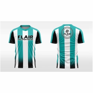 Camiseta de fútbol para niños de diseño Retro personalizado, la mejor calidad, 100% poliéster, cómoda, transpirable, conjuntos de parte superior delantera corta, ropa para niños - Product Image 6