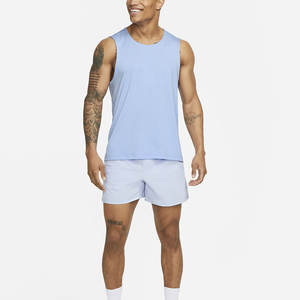 Camiseta sin Mangas Casual para Hombre, Tejido de Spandex/Algodón, Suave y Cómoda, Ropa de Verano, Ropa Deportiva, Impresión Personalizada, Marca Privada - Product Image 3