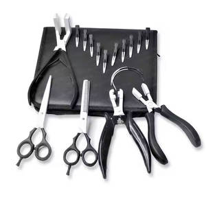 Alicates para extensiones de cabello con impresión de logotipo totalmente personalizado a la venta, cantidad a granel, el mejor proveedor, alicates para extensiones de cabello - Product Image 1