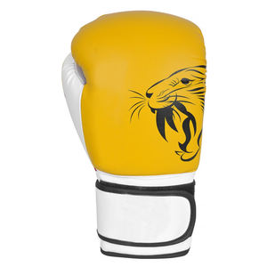 Custom Logo Professional Cowhide Leather <b>Boxing</b> Gloves Excellent <b>Protection</b> Performance For Martial Arts - Product Image 3