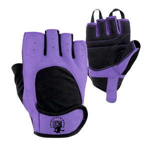 UNIQUE GYM WEAR Leather Half <b>Finger</b> Weight Lifting Gloves with Adjustable Wrist <b>Strap</b>-Breathable Unisex for Gym & Bodybuilding - Product Image 5