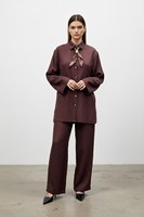 Conjunto de Blusa y Pantalón para Mujer – Elegante Conjunto de Dos Piezas para Uso Casual y de Oficina |   Venta al por mayor |   Hecho en Turquía