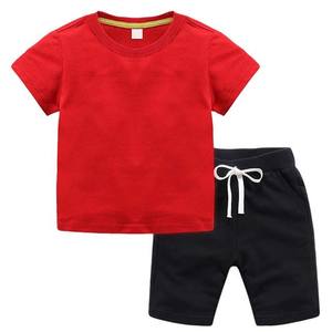 Ropa deportiva estampada para hombre, conjuntos de camisetas y pantalones cortos 100% algodón bordado impreso Jogging Fitness Wear, conjuntos de pantalones cortos para hombre - Product Image 6