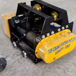 Nuevo Polipasto Eléctrico de Cable de Alta Calidad 2025, Capacidad de 2 Toneladas, Carro Motorizado, Caja de Cambios Automática, Control Remoto, Forjado Industrial - Product Image 1