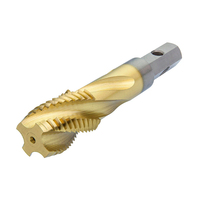 Tap Mesin HSS M2 Spiral Flute Berkualitas Tinggi, Sudah Digiling, Presisi, Ulir Metrik, Harga Pabrik, Garansi 3 Tahun, DIC