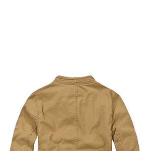 Chaqueta Bomber Elegante, Mezcla de Algodón Premium, Puños Ajustables con Ribete, Bolsillo Frontal con Cremallera, Interior Suave, Ideal - Product Image 4